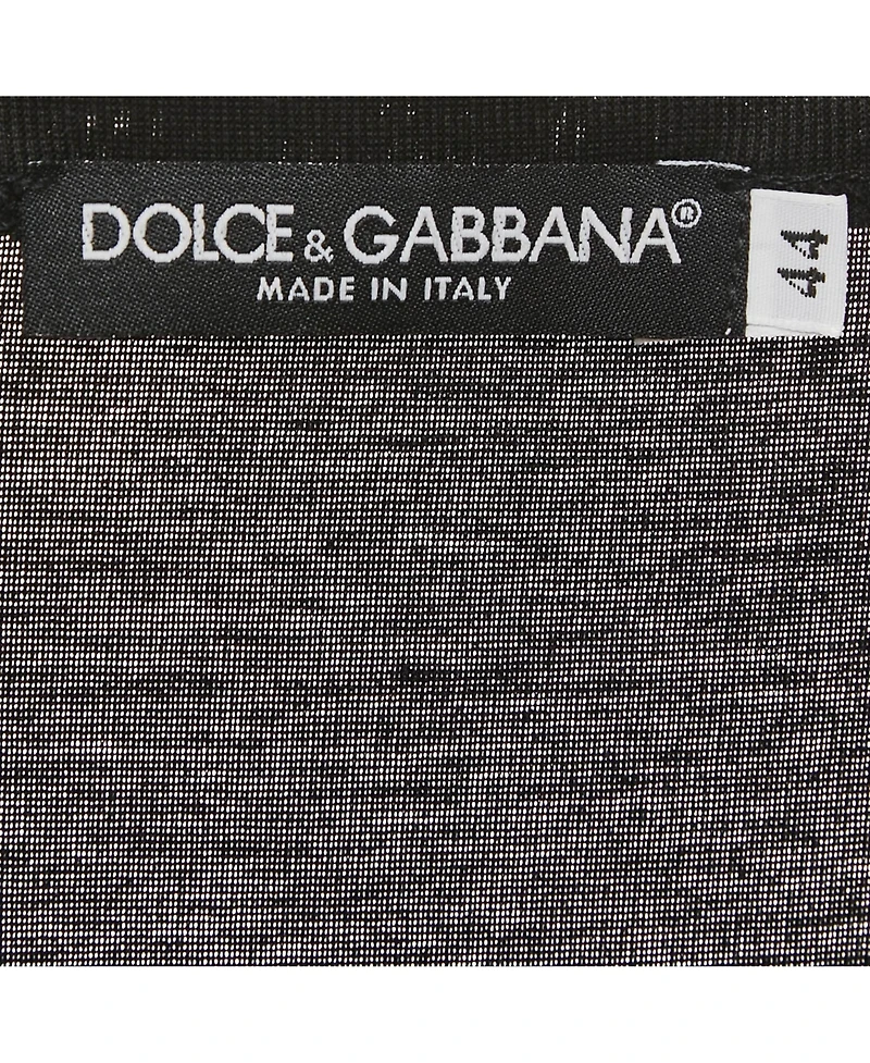 Pre-Owned Dolce & Gabbana Women's Stretch Cotton Pintuck Tank Top