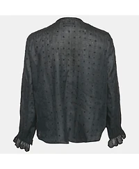 Pre-Owned Isabel Marant Women's Embroidered Ramie Blouse