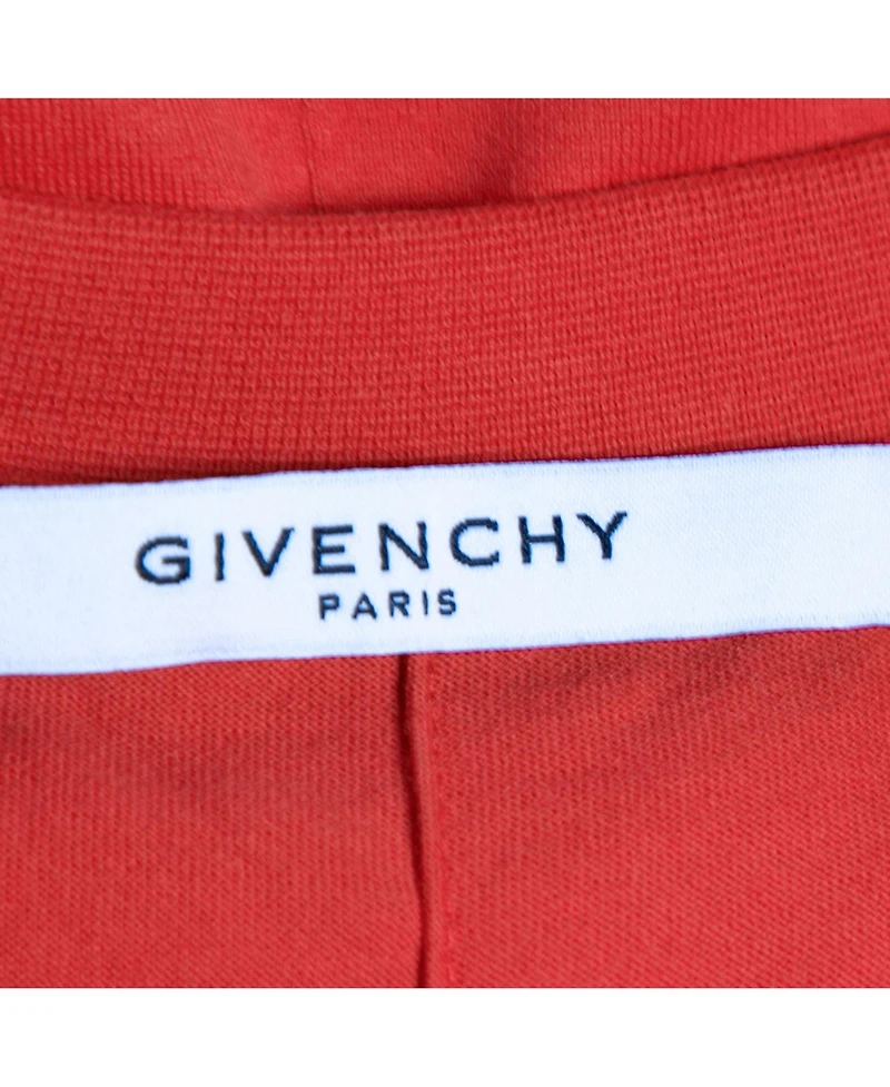 Pre-Owned Givenchy Women's Cotton Star Appliqued Short Sleeve T-Shirt