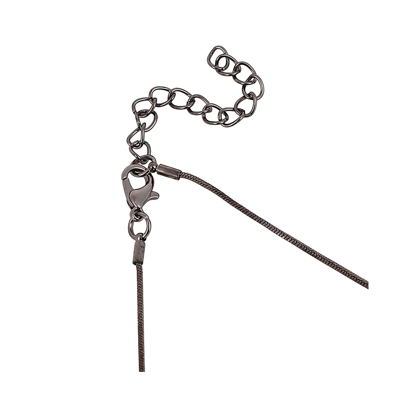 Women's The Stake-Gem Collar Necklace - Space Grey