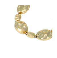 Women's The Chunky Dented-Pierre Collar Necklace - California Gold