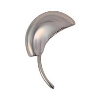 Women's The Metallic-Mold Cuff Earrings - Metallic Silver