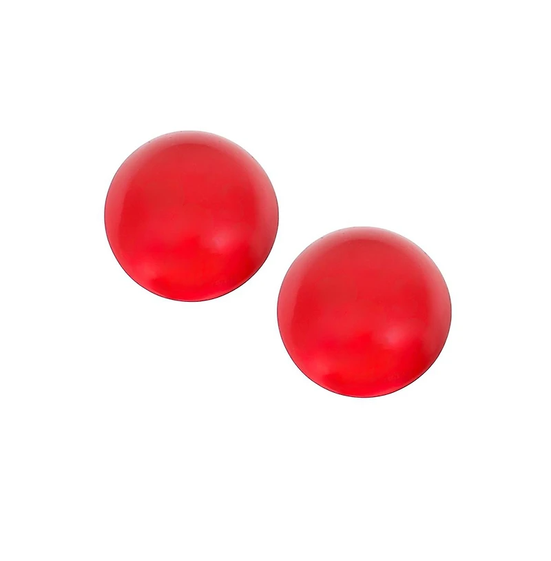 Women's The Semi-Orb Stud Earrings - Rose Red