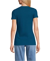 Lands' End Women's Micro Rib T-Shirt