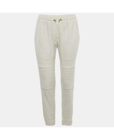 Pre-Owned Brunello Cucinelli Women's Melange Cotton Jersey Drawstring Sweatpants