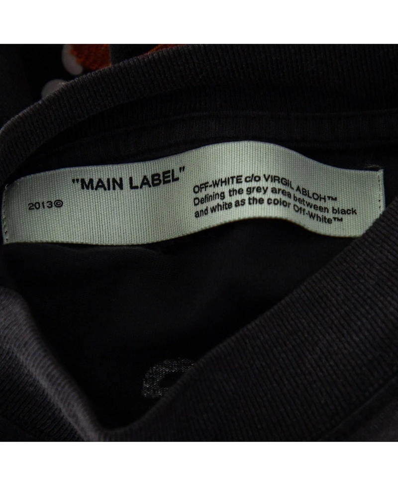 Pre-Owned Off-White Men's Pre-Owned Terry Knit Pictogram Incompiuto Sweatshirt