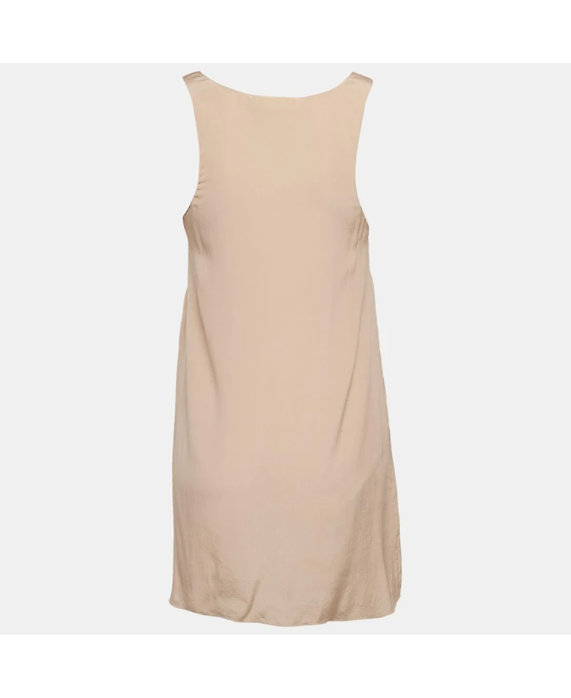 Pre-Owned Chloe Women's Powdery Pink Silk Scoop Neck Tank Top