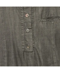 Pre-Owned Chloe Women's Dark Grey Cotton Tie-Up Dungaree