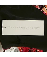 Pre-Owned Stella Mccartney Women's Multicolor Floral Print Silk Wrap Style Midi Skirt