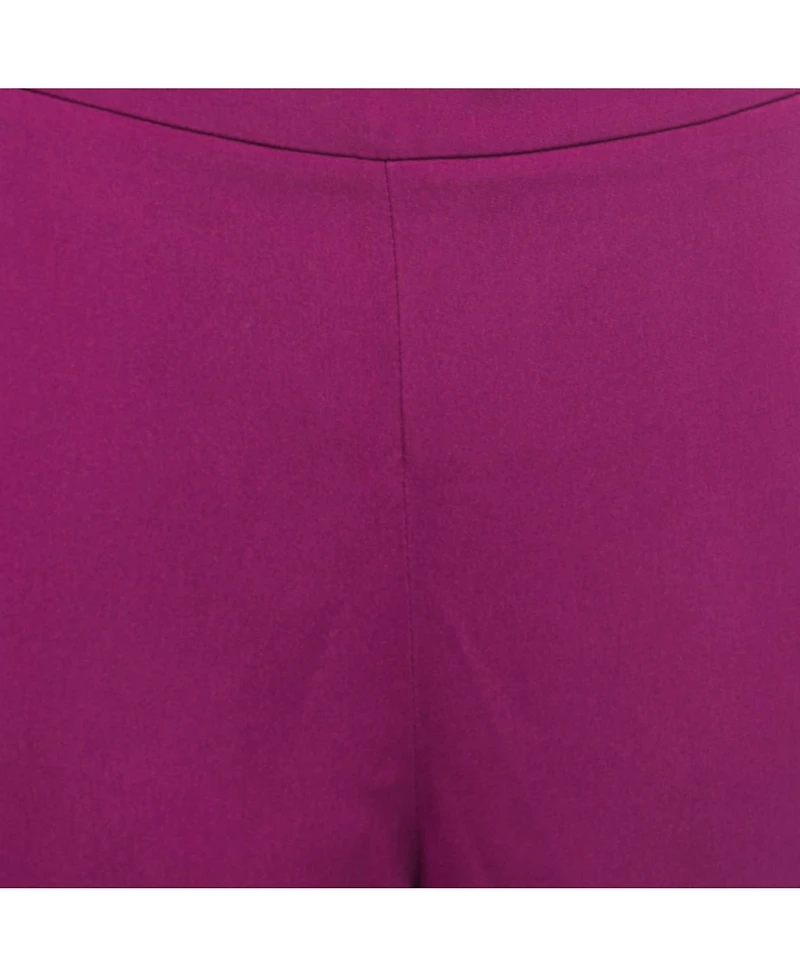 Pre-Owned Stella Mccartney Women's Purple Crepe Jogger Pants