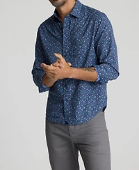 UNTUCKit Men's Regular Fit Wrinkle-Free Millerford Button Up Shirt