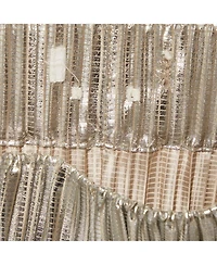 Pre-Owned Isabel Marant Women's Silver Plisse Delpha Mini Skirt