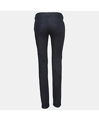 Pre-Owned Balenciaga Women's Navy Blue Denim Slim Fit Jeans