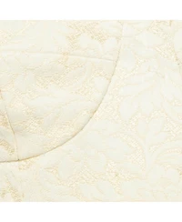 Pre-Owned Dolce & Gabbana Women's Jacquard Silk Crop Top