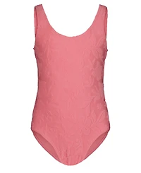 Roxy Girls' 7-16 Floral Loop One-Piece Swimsuit