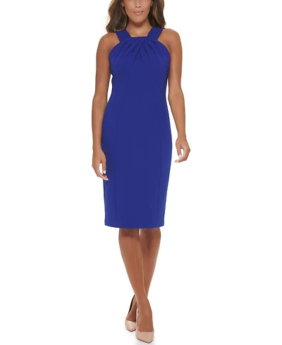 Calvin Klein Women's Halter Neck Midi Dress