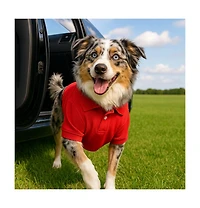 Parisian Pet Polo Red