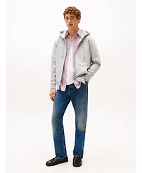 Tommy Hilfiger Men's Long Sleeve Zip-Front Flag Logo Hoodie