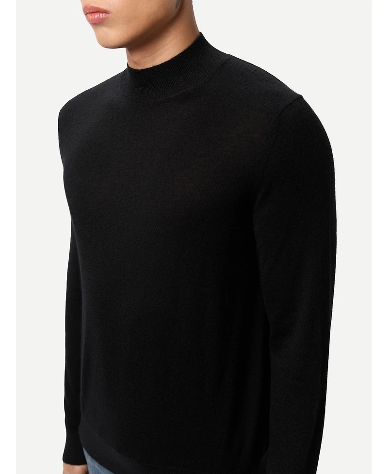 Gobi Cashmere Men's Men Silk High Neck Sweater