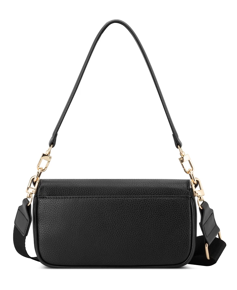 Nine West Women's Rigina Flap Shoulder Crossbody Bag