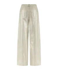 Women's Metallic Printed Pants