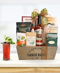 Alder Creek Gift Baskets Holiday Farmer's Market Bloody Mary Gift, 8-Pc.