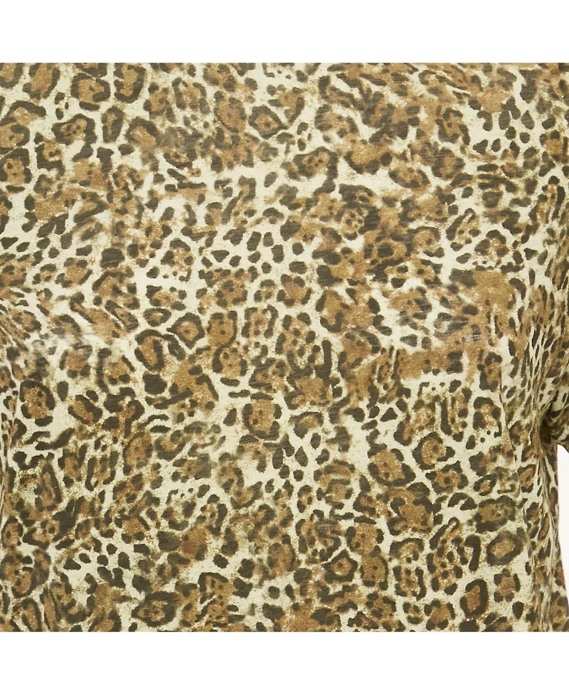 Pre-Owned Isabel Marant Women's Leopard Print Cotton Zewel T-Shirt