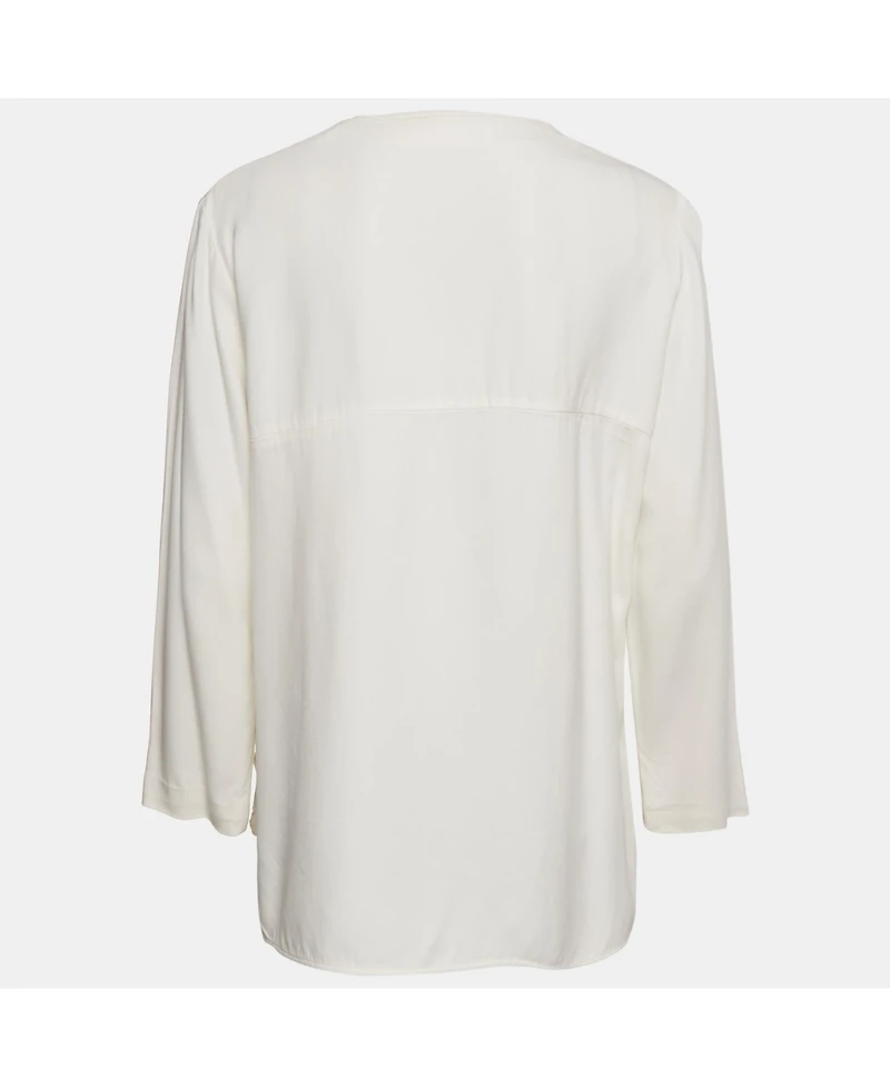 Pre-Owned Stella Mccartney Women's Crepe Long Sleeve Top