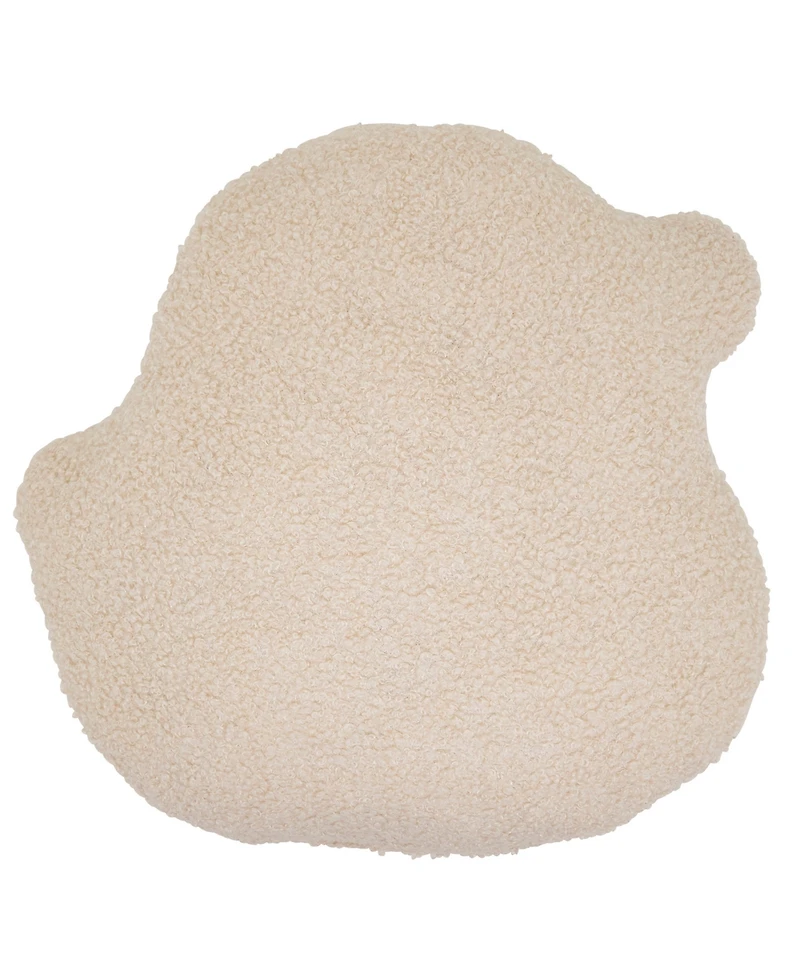 Saro Lifestyle Santa Poly Filled Decorative Pillow, 18" x 18"