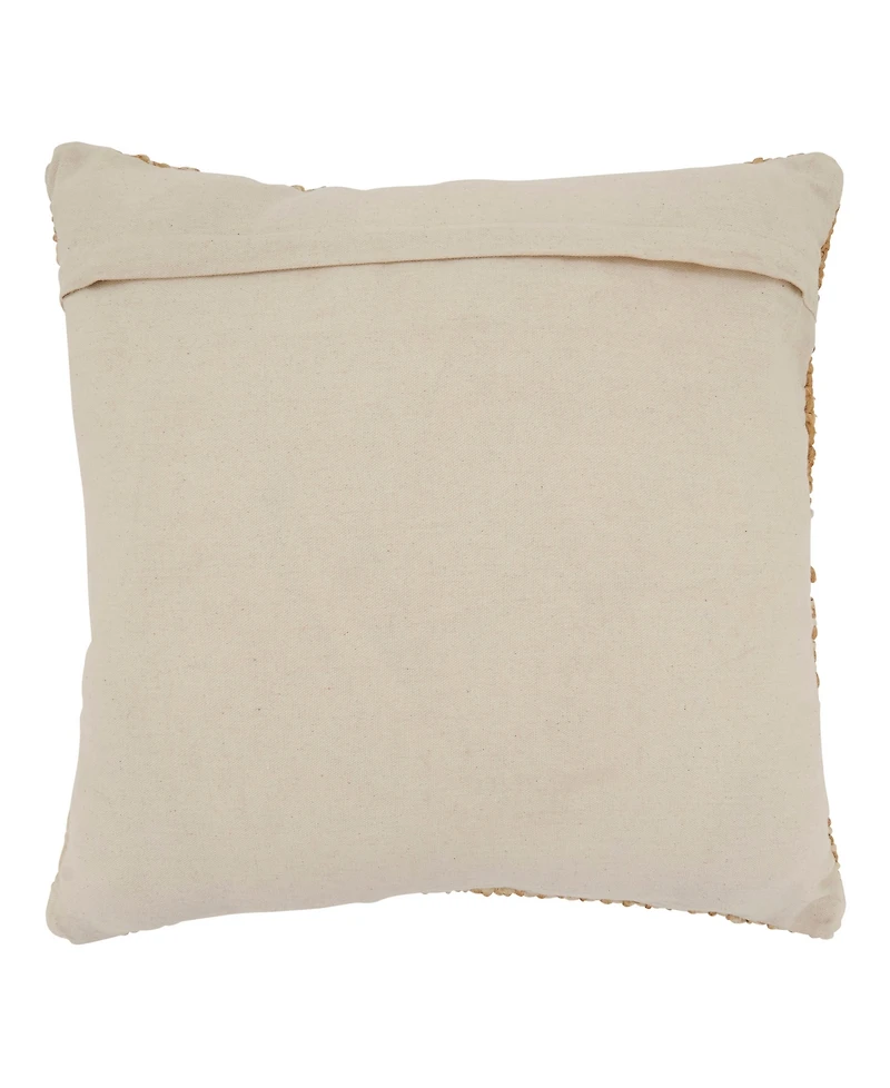 Saro Lifestyle Woven Poly Filled Decorative Pillow