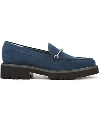 Franco Sarto Women's Senna Round Toe Lug Sole Loafers