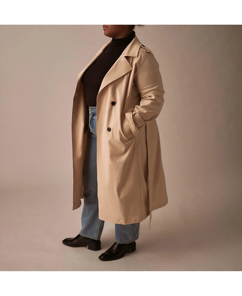 Universal Standard Plus Park Soft Trench