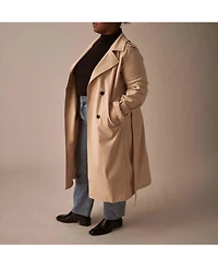 Universal Standard Plus Park Soft Trench