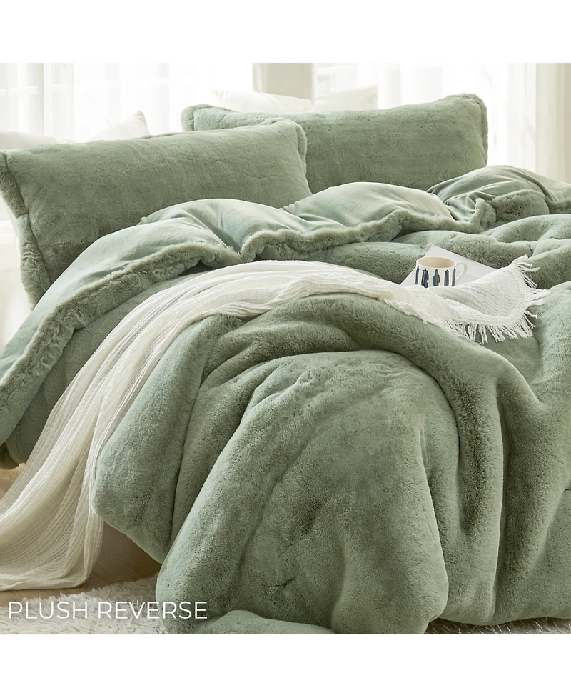 Coma Inducer 1,100 Bunnies - Coma Inducer Oversized Twin Comforter Set - Plush Reverse