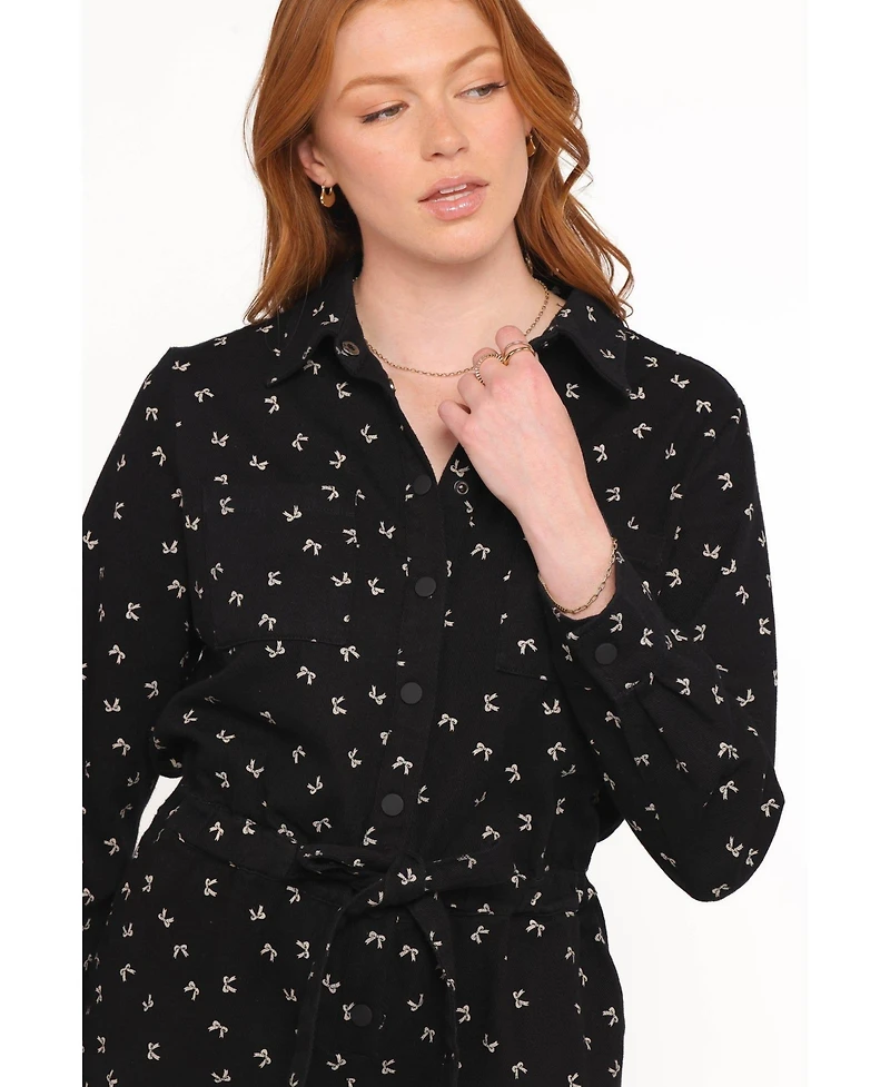 Petal and Pup Women's Niqui Long Sleeve Romper