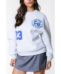 Colourful Rebel Women's State Champ 23 Dropped Shoulder Sweat