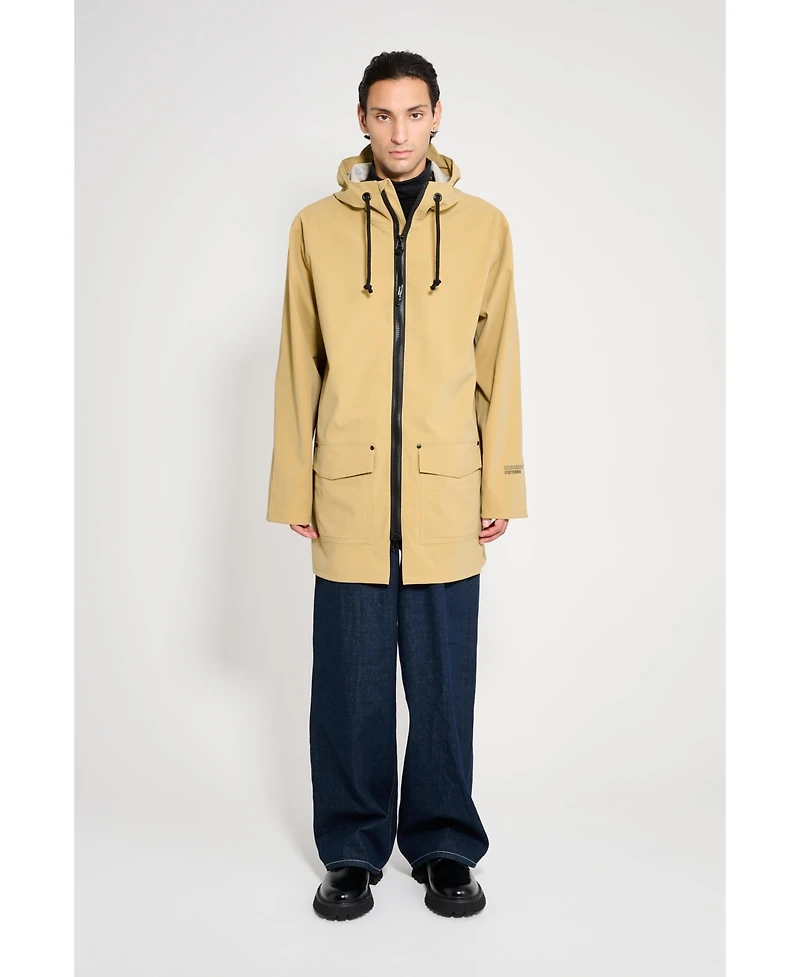 Stutterheim Men's Stockholm Patch Raincoat