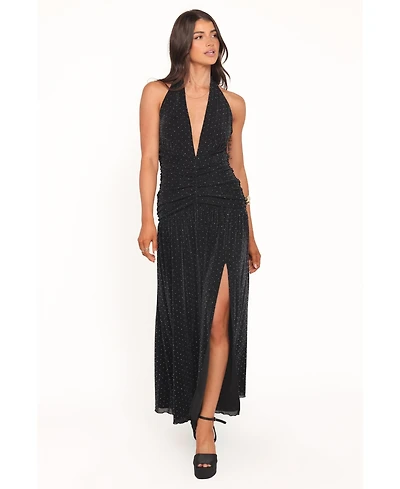 Petal and Pup Women's Lucas Halterneck Maxi Dress