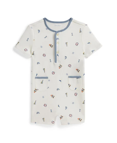 Polo Ralph Lauren Baby Boys' Henley Printed Shortall