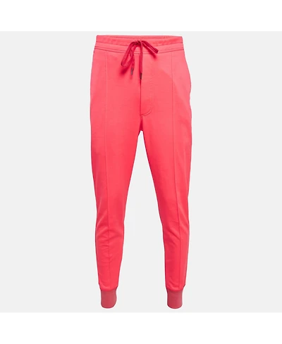 Pre-Owned Tom Ford Men's Neon Pink Jersey Joggers Xl
