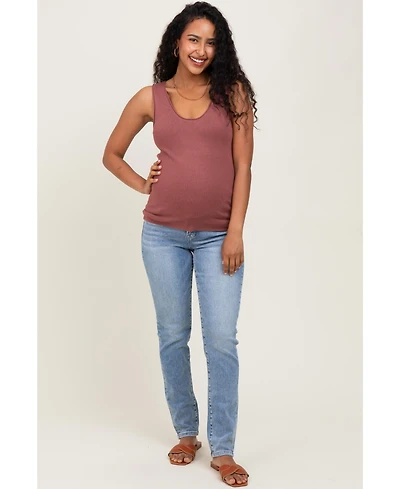 Pinkblush Maternity Light Blue Vintage Wash Skinny Jeans