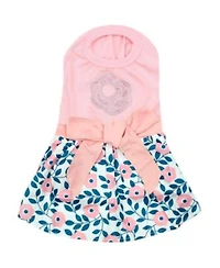 Parisian Pet Cherry Blossoms Dress Pink