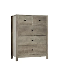 Gaomon 5 Drawer Dresser for Bedroom, Modern Tall Dresser Organizer with Storage Drawers