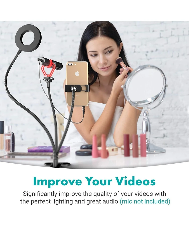 Movo Vgc-3 Selfie Ring Light Stand