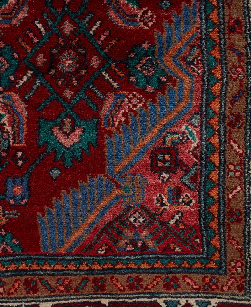 Adorn Hand Woven Rugs Persian Hamadan 4' 5" x 8' 6" Area Rug