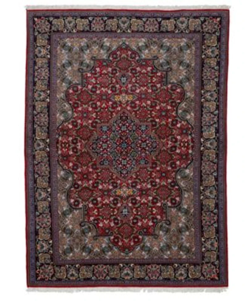 Adorn Hand Woven Rugs Persian Kashan Silk Rug Collection