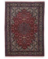 Adorn Hand Woven Rugs Persian Kashan Silk Rug Collection