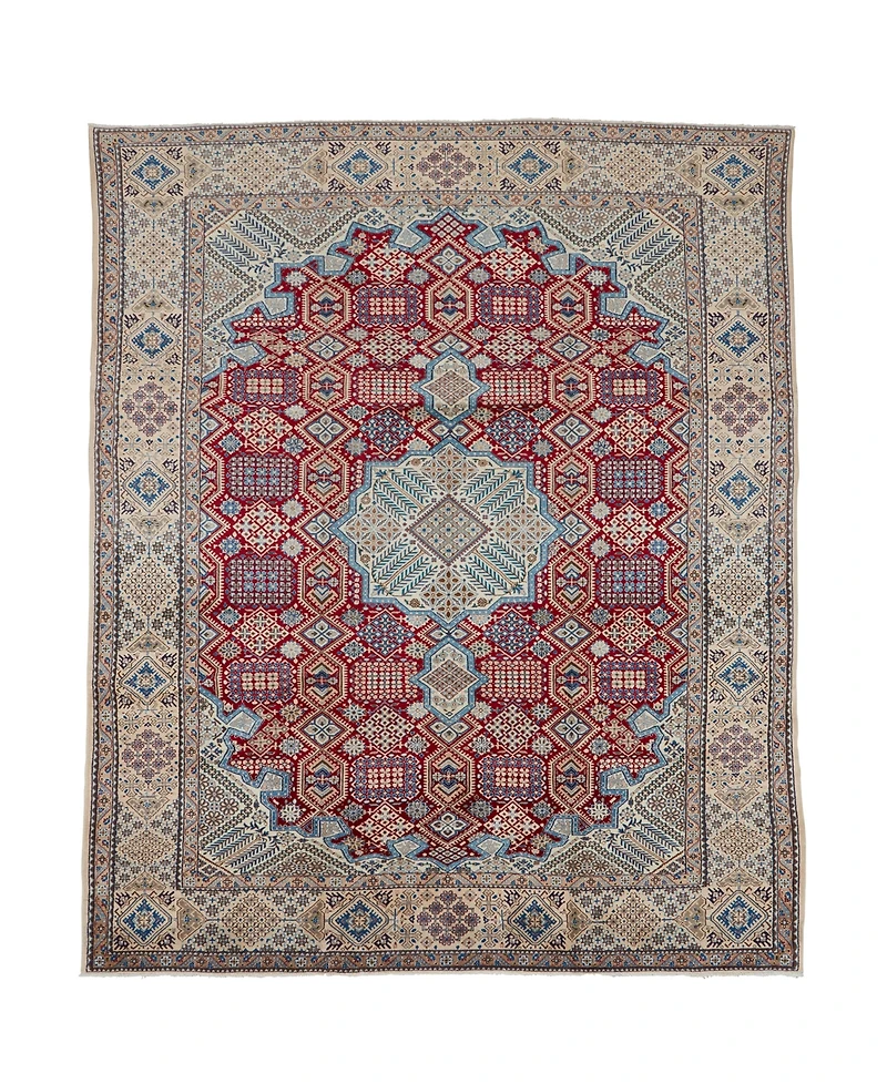 Adorn Hand Woven Rugs Persian Nain 8' 0" x 12' 9" Area Rug