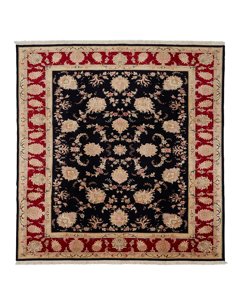 Adorn Hand Woven Rugs Persian Tabriz 9' 0" x 11' 5" Area Rug