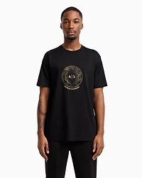 Armani Exchange Men's Stud Circle Logo T-Shirt
